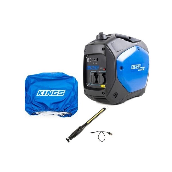 2.0kVA Inverter Generator + 2kVA Generator Cover + Rechargeable Lithium LED Worklight