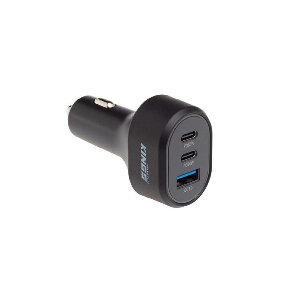 Kings 85W USB Car Charger - Fast Charging - 12V & 24V Compatible - Triple USB Output