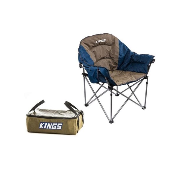 Kings Sofa Chair 160kg Rating -Padded + Clear Top Canvas Bag