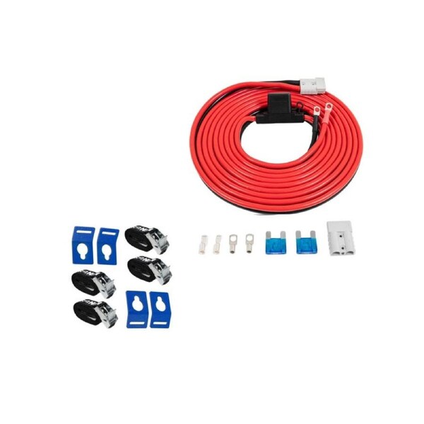 Fridge Tie-Down Kit (4-Pack) + 50A Wiring Kit