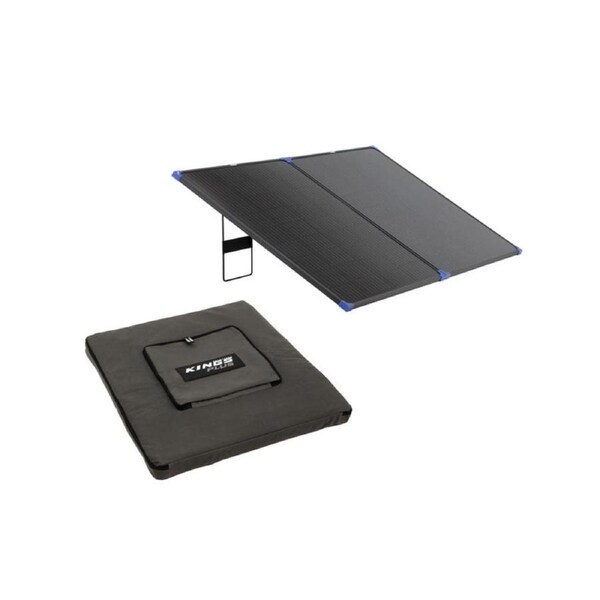 Kings 200W Folding Solar Panel Up to 16.67A at 12V + Bag