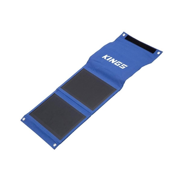 Kings 10W Portable USB Solar Panel - 2-Amp Fast Charging USB Socket