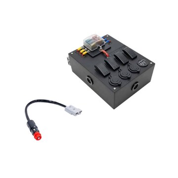 Kings 12V Compact Control Box + Quick-Connect to Cigarette Plug Adapter