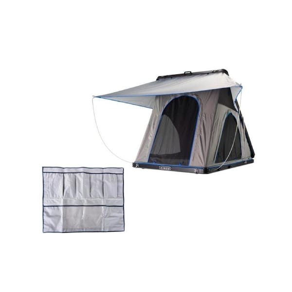 Kings Grand Tourer Lite Roof Top Tent hard shell + Internal Storage Pocket