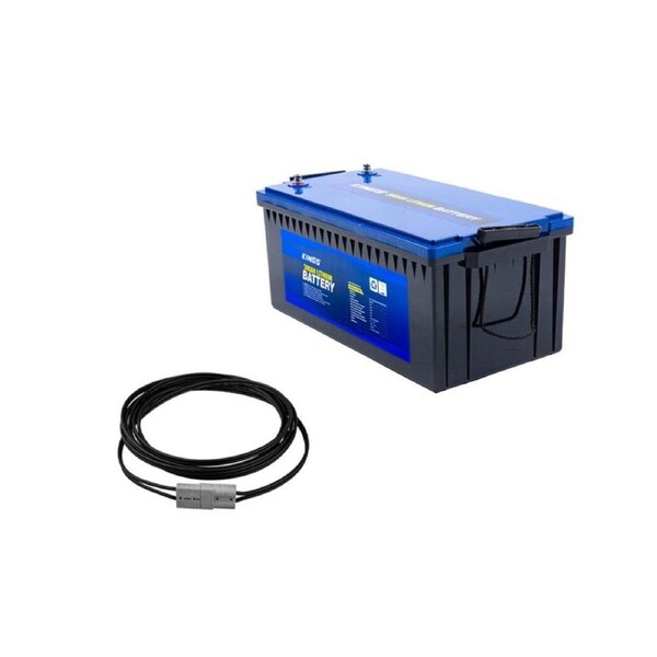 Adventure Kings 300AH Lithium LiFePO4 Battery Prismatic Cell + 6m Solar Extension Lead 2.5mm2 Copper