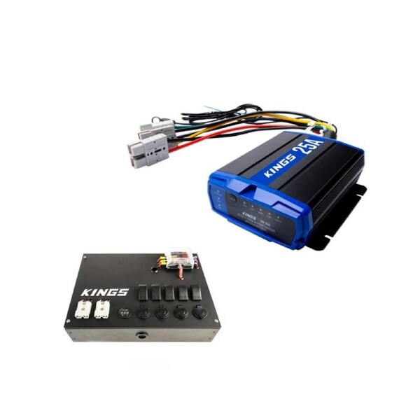 Adventure Kings 25A 12V DC to DC Charger and Control Box
