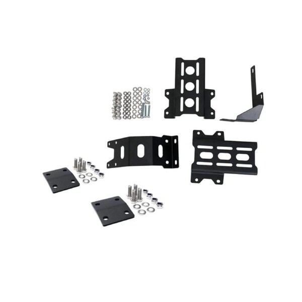 Kings Mounting Hardware Freestanding Awning to Grand Tourer Mk3 Brackets - Inc. GT3 Awning Pole Bracket Adapter Plates + Mounting Hardware