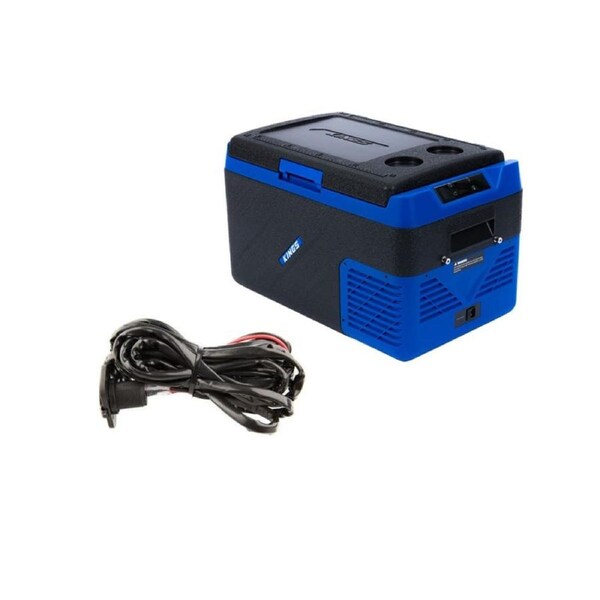Kings Escape 30 portable camping Fridge / Freezer + 12v Fridge Wiring Kit