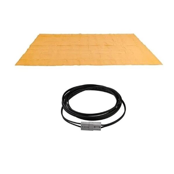 Kings Mesh Flooring 5m x 2.5m + 6m Lead with Solar Panel Extension