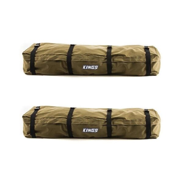 Adventure Kings 2 x Roof Top Gazebo Canvas Bag Storage Weather Resistant 4WD