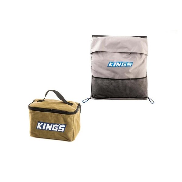 Adventure Kings Universal Camping Storage Bag + 400GSM Canvas Toiletry Bag 4X4