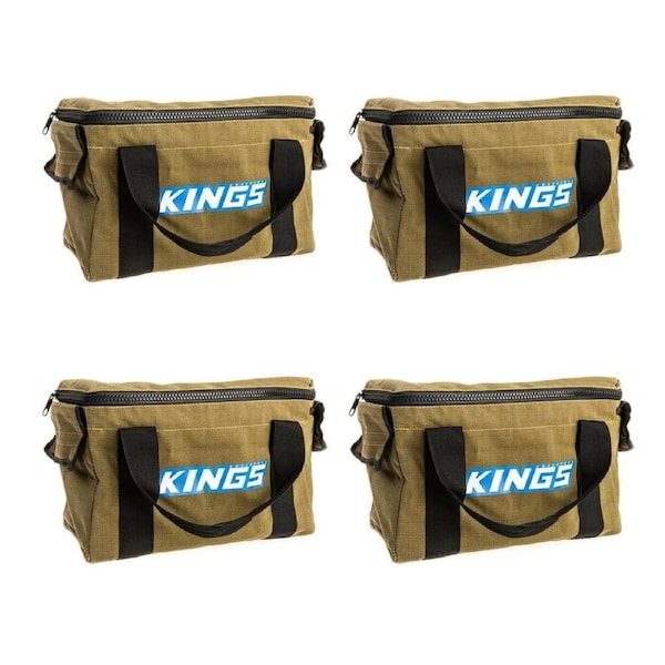 Kings 4 x Canvas 20 litres Utility Bags