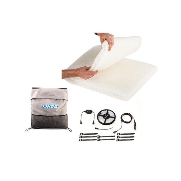 Kings Anti-Condensation Mat + 4m Strip Light + Universal Storage Bag