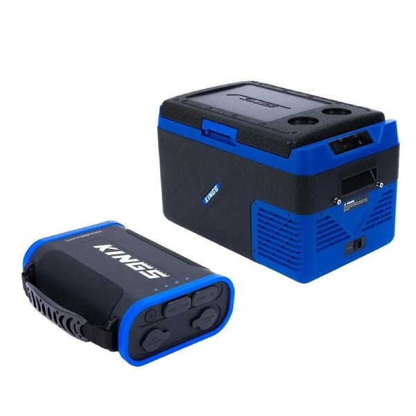 Adventure Kings 24AH Lithium Portable Power Pack + Escape 30 Portable Camping Fridge / Freezer