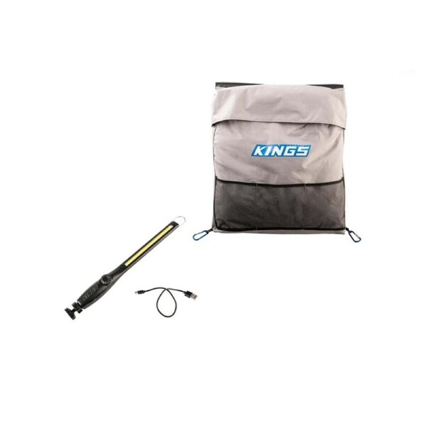 Adventure Kings Universal Storage Bag + Rechargeable Lithium LED Work light 4WD