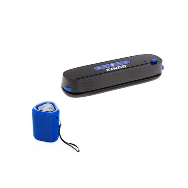 Adventure Kings Camping Home Vacuum Sealer + Portable Outdoor Bluetooth Speaker