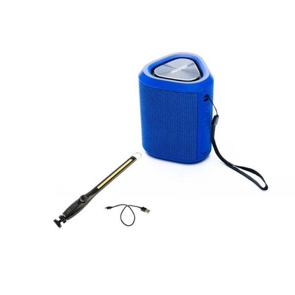 KINGS Outdoor Bluetooth Speaker + Rechargeable 2000mAh Lithium LED Work Light