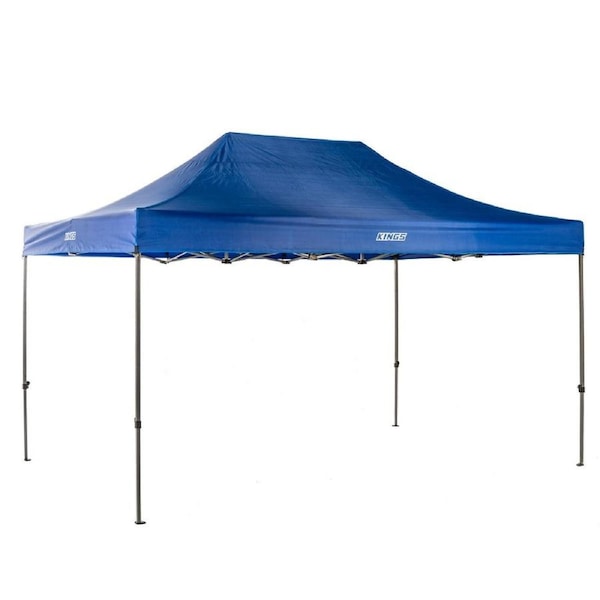 KINGS 4.5x3m Portable Gazebo Heavy-Duty Steel Frame UPF50+ Waterproof Polyester