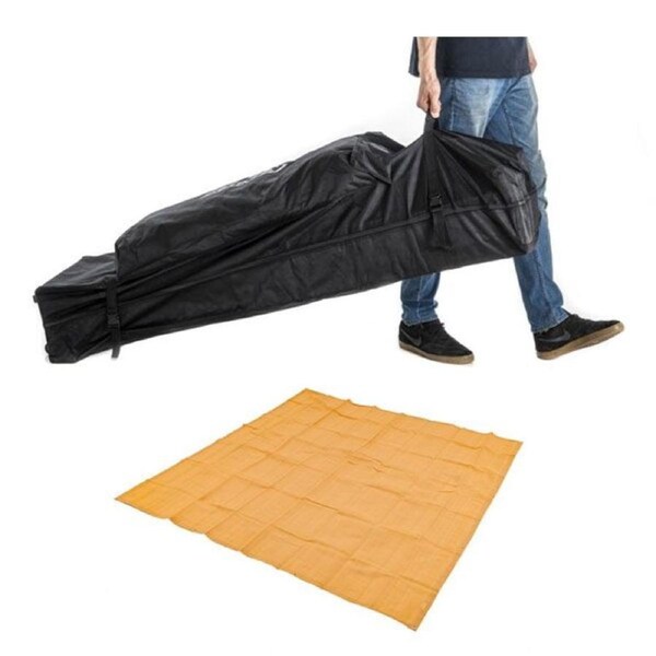 Adventure Kings 6x3m Wheeled Gazebo Bag tough wheels +Mesh Flooring 3x3m camping