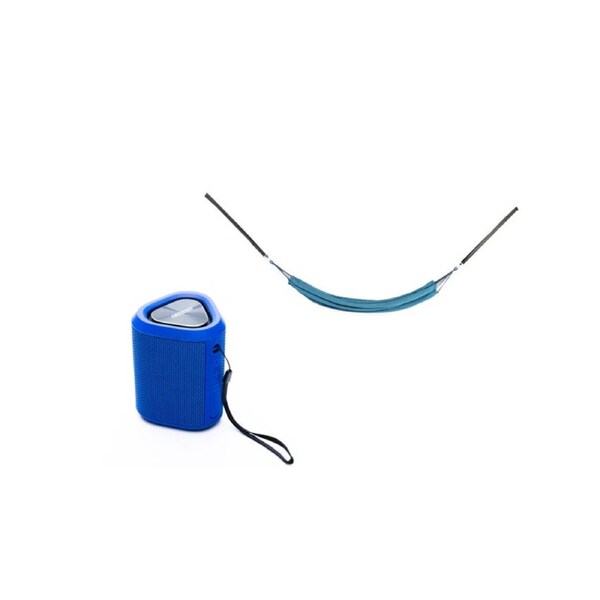Adventure Kings Double Hammock Outdoor Camping 4WD + Portable Bluetooth Speaker