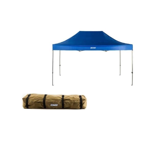 Adventure Kings 4.5x3m Portable Gazebo + Roof Top Canvas Bag Camping Storage 4WD