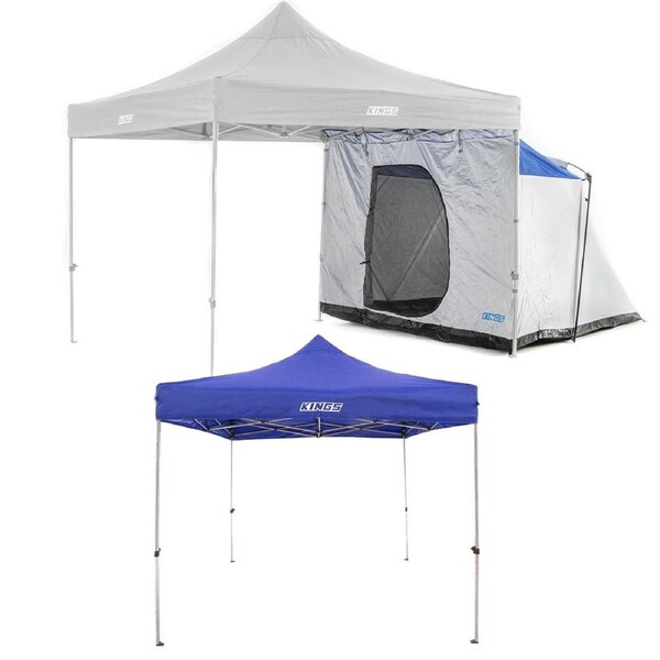 Adventure Kings 3mx3m Gazebo + Gazebo Hub Outdoor Camping Portable Shelter 4WD