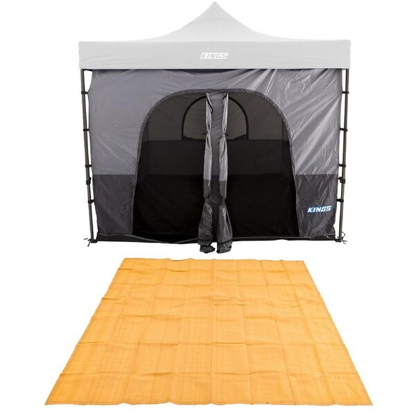 Adventure Kings Gazebo Tent Outdoor + Camping Mesh Flooring 3x3 Portable&nbsp;Folding