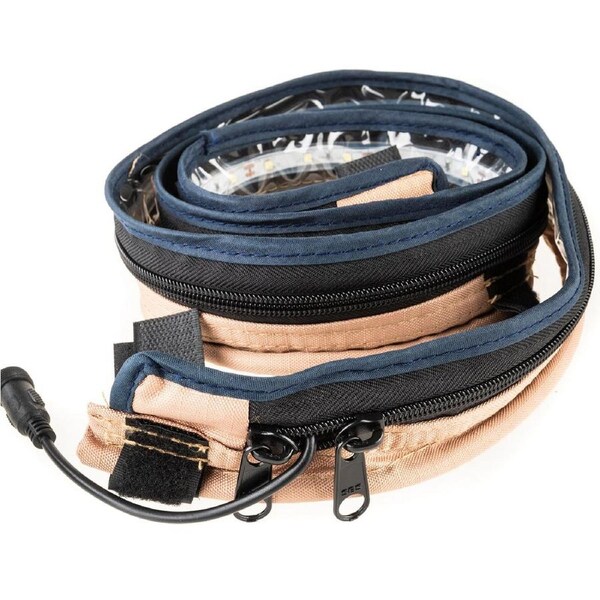 Illuminator LED Strip Light 1.3m Dimmer Switch Alligator clips & cig plug 1200 lumen 12V