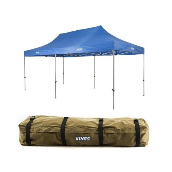 Adventure Kings Gazebo 6mx3m UPF50+ + Roof Top Canvas Bag Camping Outdoor Party