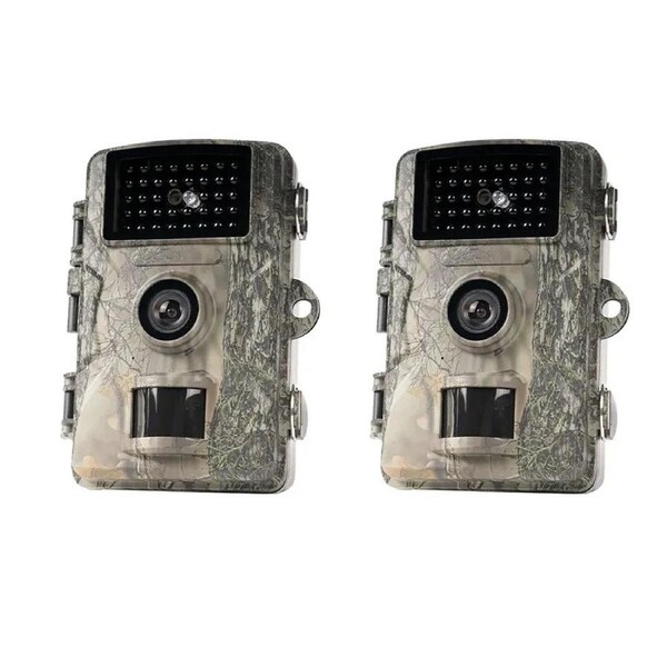2x KINGS 1080P Wildlife Night Vision Trail 16MP Camera Scouting Security Hunting