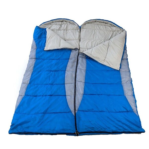 2x Adventure Kings Camping Sleeping Bag Premium Hiking Outdoor Travel 900mm Wide