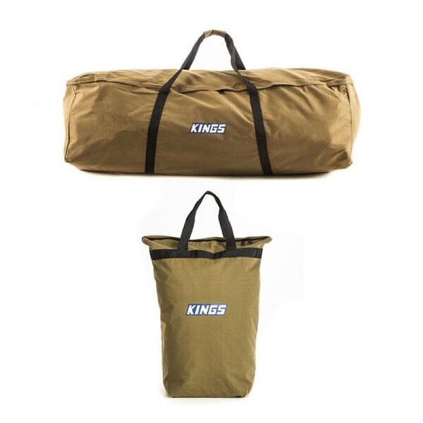 Adventure Kings 4WD Swag Bag + Doona/Pillow Canvas Bag Storage 400GSM Waterproof