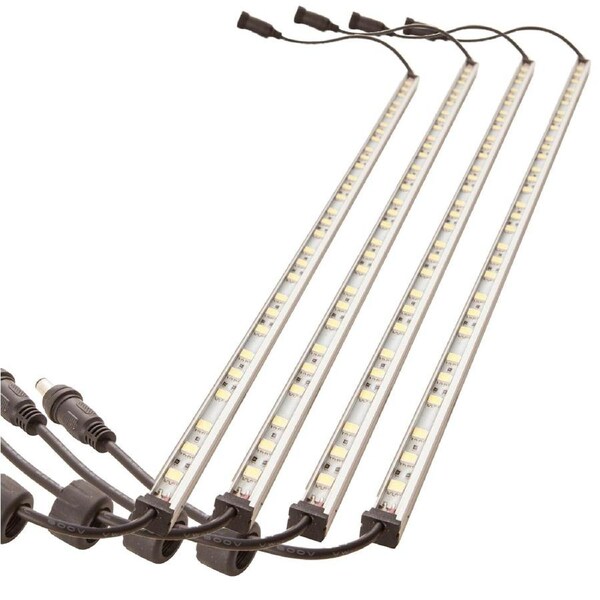 Adventure Kings 4 Bars LED Camp Light Kit Magnetic 500mm White Light Illuminator