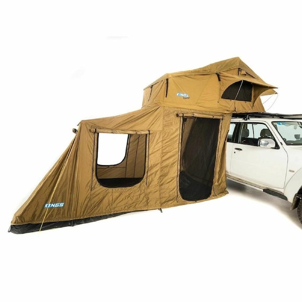 KINGS Premium Roof Top Tent + 6 Man Annex 4WD Offroad Camper Trailer 4x4 Car