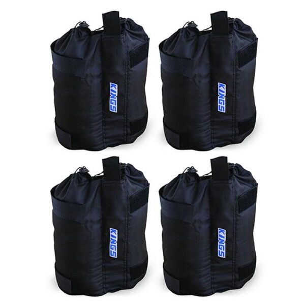2x Adventure Kings Awning Sand Bag Kit pair Strap Durable 100% Polyester Camping