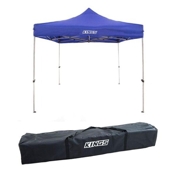 Adventure Kings Gazebo 3x3m UPF50+ Waterproof + 3x3m Pvc Polyester Gazebo Bag