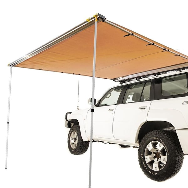 Adventure Kings 2x2.5m Side Vehicle Camping Awning UPF 50+ Waterproof No Bracket