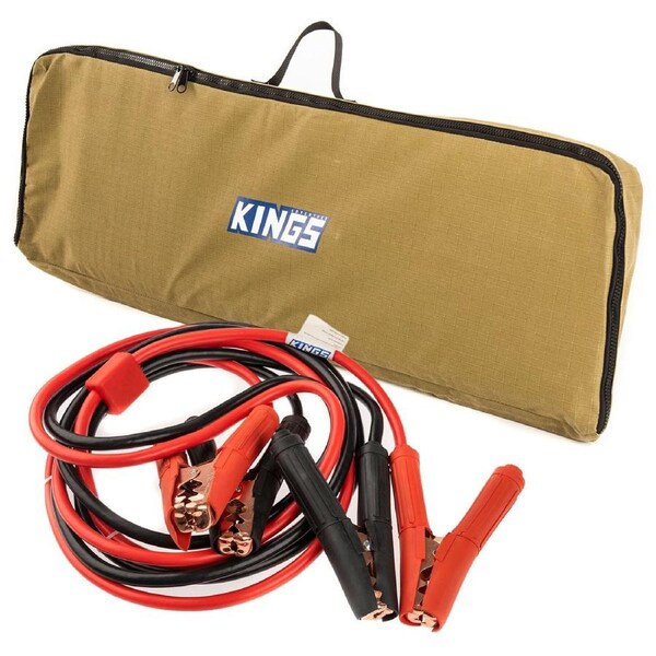 Adventure Kings 750A Heavy-Duty Jumper Leads + Recovery Tracks 400GSM Canvas Bag