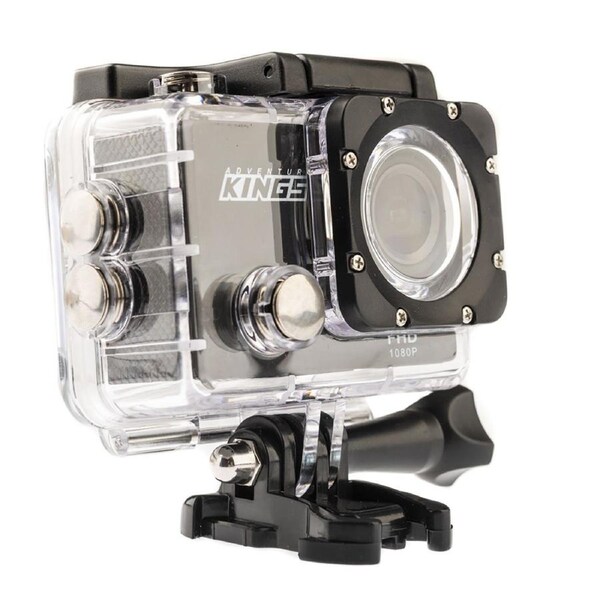 Adventure Kings 1080P Full HD Action Camera Waterproof 30m 12MP 2inch LCD Screen