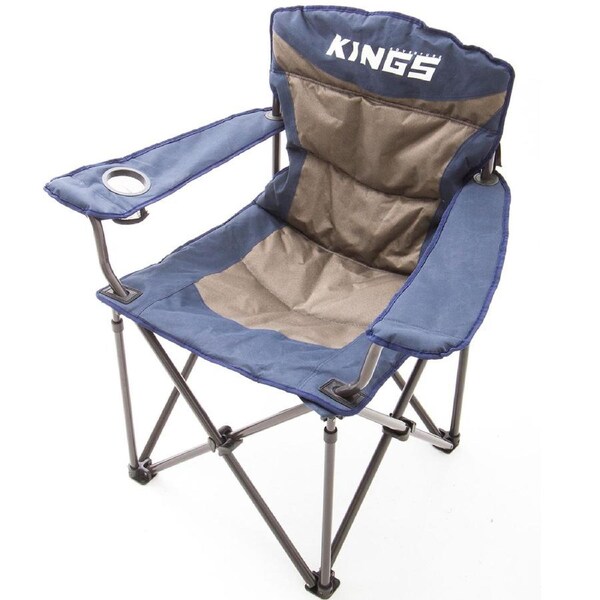Adventure Kings Throne Portable Folding 300kg Camping Chair Outdoor Seating 4WD