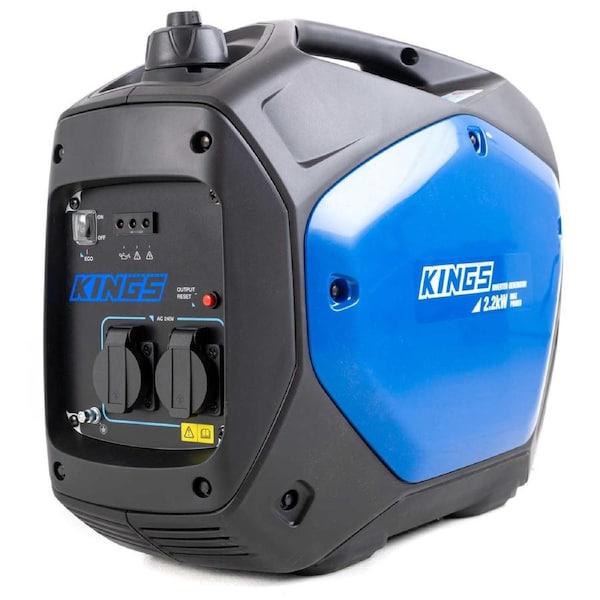 Adventure Kings 2.0kVA Inverter Generator 2200W Max Portable Camping Petrol 4WD