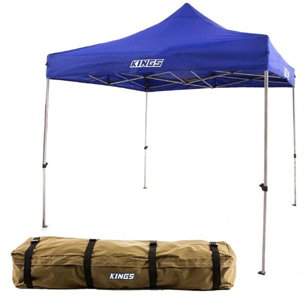 Adventure Kings Gazebo 3mx3m UPF50+ + Roof Top Canvas Bag Camping Outdoor Party
