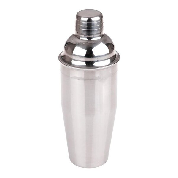 Bartender Stainless Steel Cocktail Shaker Drink Mixer Barware 700ml Silver