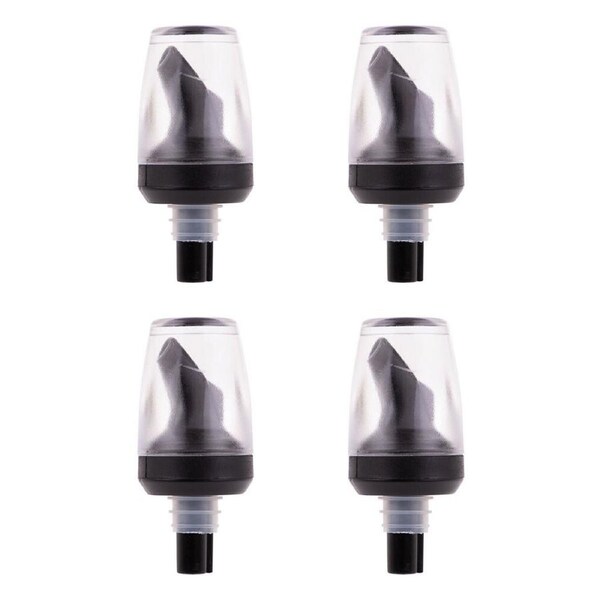 4x 2pc Bartender Combo Spirit Pourer & Measure Cup 30ml Dripper Barware Set
