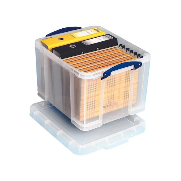 35 Litre Clear Really Useful Box
