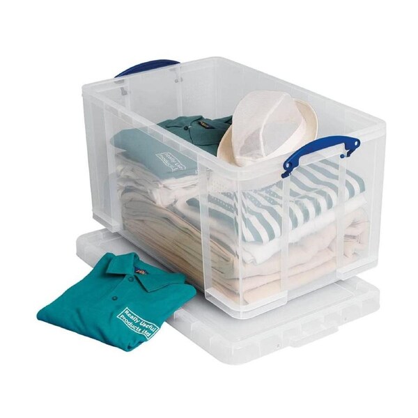 84 Litre Clear Really Useful Box