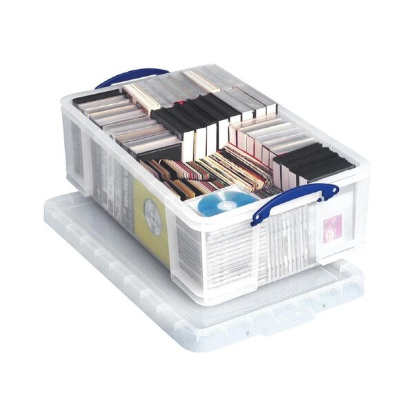 50 Litre Clear Really Useful Box