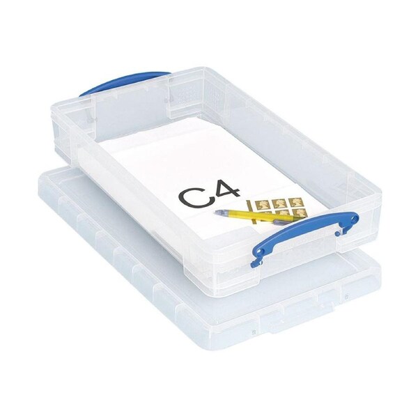 6 Litre Clear Really Useful Box