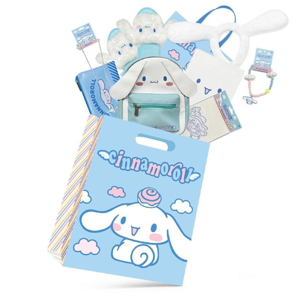 Cinnamoroll Showbag Kids/Children Sanrio Cute Japanese Character Plush Toys