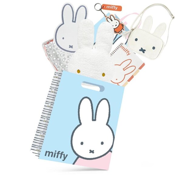 Miffy Showbag S4 w/ Cosmetic Case/Handbag/Mouse Pad/Notebook/Cushion Plush